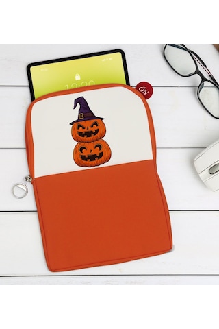 Bk Gift Pumpkin Tasarımlı Taşınabilir Koruyucu Tablet Kılıfı & Or (531952985)