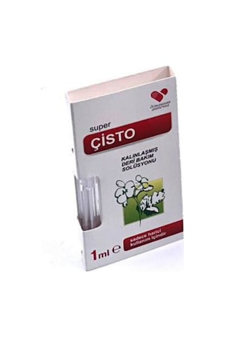 Çisto Kalınlaşmış Deri Bakım Solüsyonu 1ML