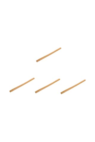 Valıclud 4'lü Paket Bambu Masaj Çubuğu Derin El Tipi Kendinden Alet Tetik Noktası Masaj Sopası Terapi Şekillendirici Taşınabilir Sırt Kas Tetik Noktası Vücut Bacaklar Boyun Haki