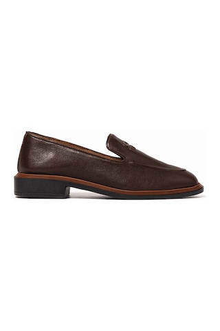 Napa Vegetal Coffee C3898 Klasik Ayakkabı Kadın Diğer 1582 02 Chiara Bellini Napa Leather Vegetal