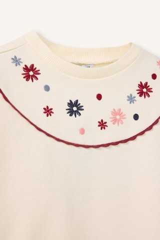 Defacto Oversize Sweatshirt Kız Bebek G8156a526sper99 Ekru-er99