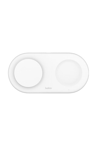 Belkin Boostcharge Pro Wız021vfwh 2'si 1 Uyumlu Arada Magesafe Kablosuz Şarj İstasyonu