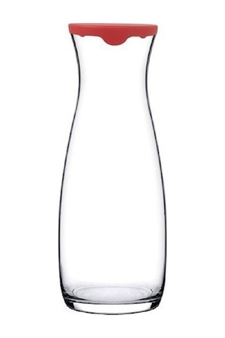 Paşabahçe Amphora Kırmızı Silikon Kapaklı Sürahi 1 L