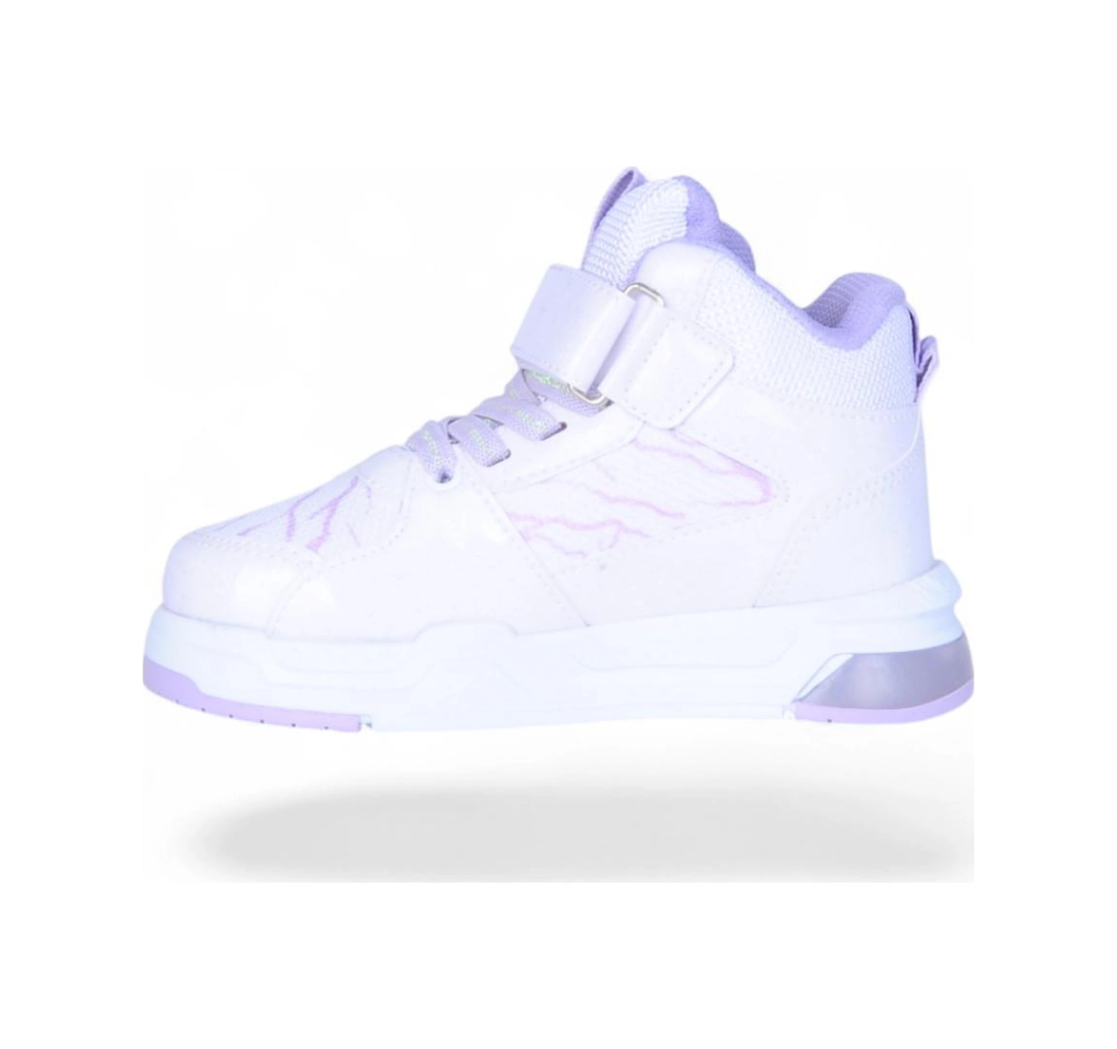 Ayakcenter 042 Alessio Byz-lila Kız Çocuk Sneaker Ayakkabı Beyaz