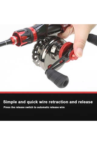 Maiyame Sol El Metalik Olta Makinesi, Manyetik Yavaş Düşme Özelliği, Dayanıklı V60h Balık Makinesi