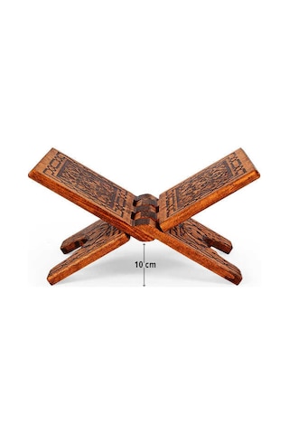 Yakmalı Ahşap Rahle Mini Boy 35 Cm