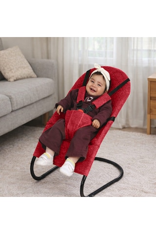 Chubby Baby Soft Lite Katlanabilir Ana Kucağı 5 Nokta Emniyet Kemerli Çantalı