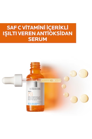 La Roche Posay Pure Vitamin C 10 Işıltı Veren Serum 30 ML