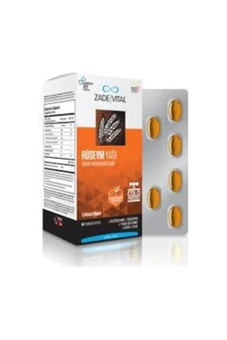 Zade Vital Rüşeym Yağı 500 Mg 60 Kapsül