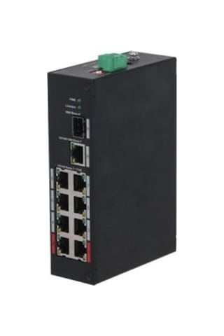 Dahua PFS3110-8ET-96-V2 8 Port PoE Metal Switch