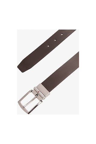 Tommy Hilfiger Denton 3.5 Erkek Kahverengi Kemer-16231 Kahve