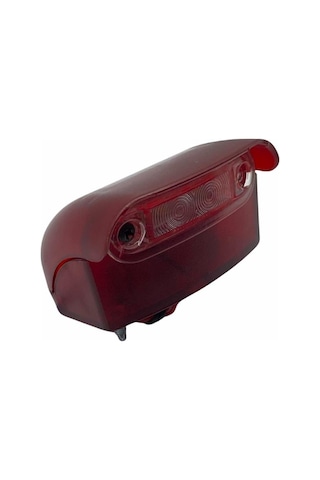 12v-24v Plaka Lambası Ledli 2 Fonksiyonlu Kırmızı 83 47 Mm