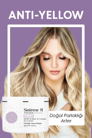 Sisteme 11 Parlaklık Veren Saç Bakım Maskesi 350 Ml