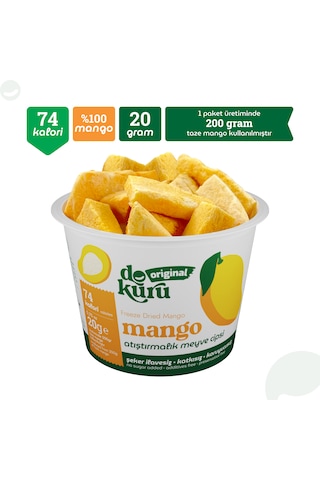Dokuru Mango Kuru Meyve Cipsi 20 G
