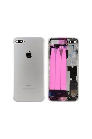 Trendexa Apple iPhone Uyumlu 7 Plus Uyumlu Full Dolu Kasa Beyaz Mac