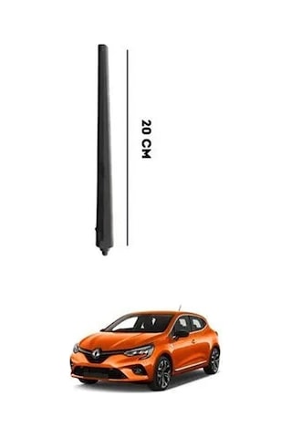 Renault Clio 5, Austral, Captur 2, Kadjar 200mm M6 Vidalı Anten Çubuğu Yan Sanayi