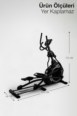 Proforce ZP 1000 Eliptik Bisiklet Siyah