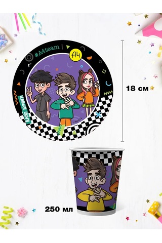 Nd Plej Tek Kullanımlık Tabaklar-bardaklar Vlad A4 Kağıt 152270345 25