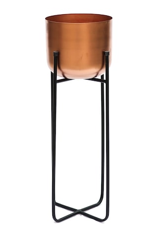 Cruz Ayaklı Metal Saksı Büyük Boy
