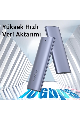 Veggieg 10gbps Usb 3.1 Gen2 M.2 Sata Ngff Nvme Ssd Disk Kutusu