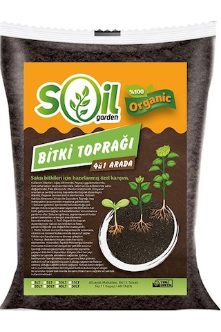 Soil Garden Bitki Toprağı 4'ü Bir Arada 40 L Soil Garden Bitki Toprağı 4'ü Bir Arada 40 L