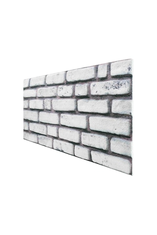 5 Adet X Tuğla Desenli 3D Strafor Köpük Duvar Kaplama Paneli (446785547)
