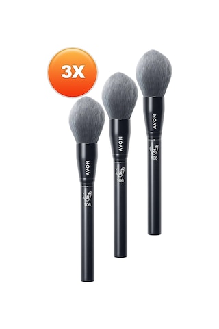 Avon Büyük Yüz Fırçası Üçlü Set