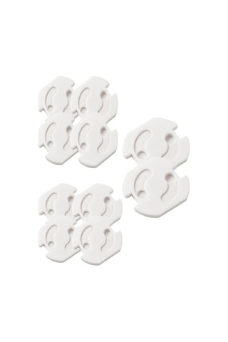 Şahnet Prizmatik Çocuk Koruma Kapağı Beyaz 10 Adet