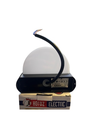 Horoz 076-097-0010 Forza-10 10w 3000k Siyah Led Bahçe Armatürü Gün Işığı