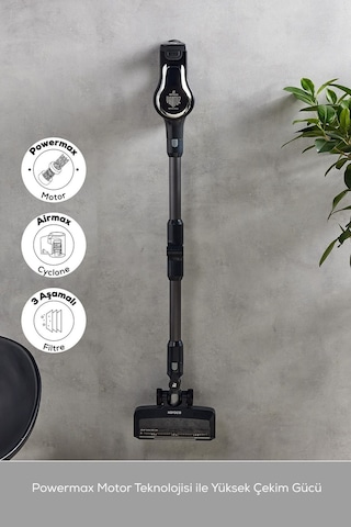 Karaca Vantuz Power Force Pro 2 in 1 Şarj Edilebilir Dik Süpürge