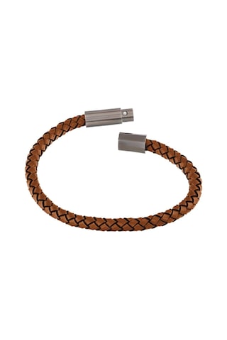 Calvin Klein Ckj35100046 Erkek Bileklik Kahverengi