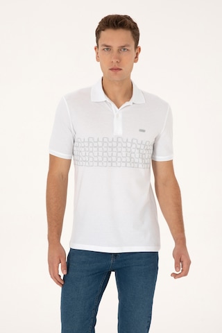 U.s. Polo Assn. Erkek Beyaz Tişört 50324789-vr013 Beyaz