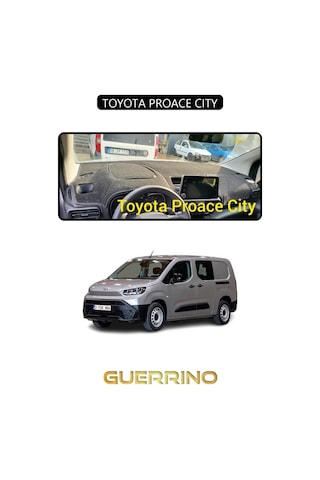 Toyota Proace Cıtytorpido Koruma Halısı Siyah Kenar