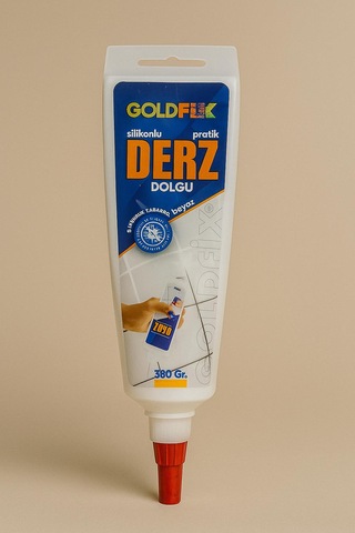 Silikonlu Hazır Derz Dolgu Tüp Beyaz 380 Gr 1