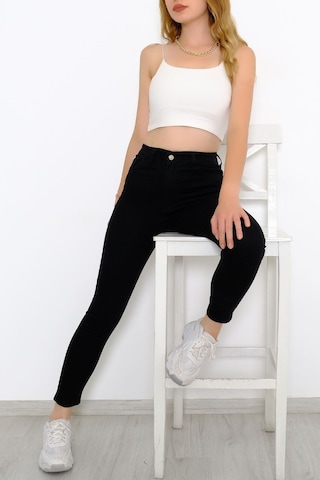 Bensu Store - A Kalite Power Kot Pantolon Siyah - 10152.1431. 001