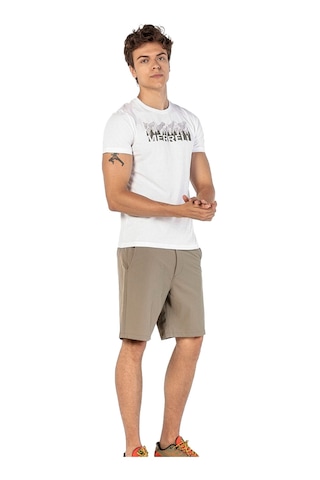 Merrell Merrell Erkek Outdoor Tekstil Şort Clear Bej 28090 Beyaz