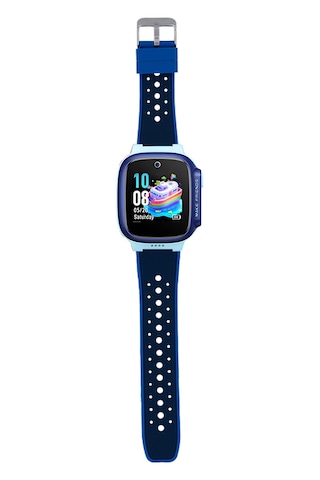 Huawei Watch Gt5 Pro 42mm Mkst Krd-138 18mm Çocuklara Özel Silikon Strap Kayış - Deep Blue