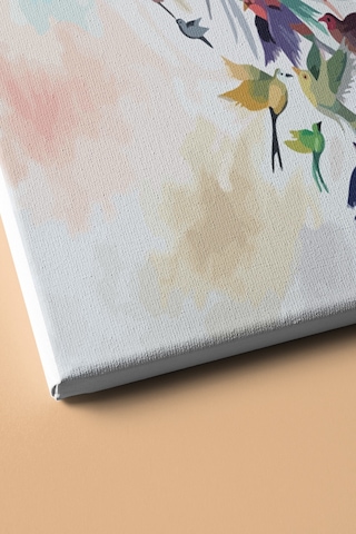 Webstyle Sayılarla Boyama Seti Kasnaklı Zümrüdü Anka 60 X 75 Cm