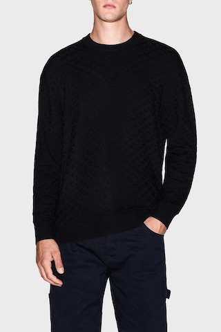 Armani Exchange Erkek Kazak Xm001316 Af10454 Uc001 Siyah Siyah