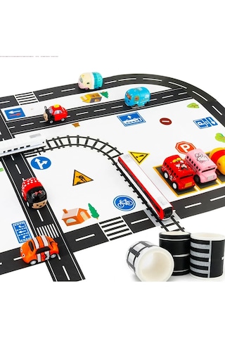 Otobant Eğitici Ve Eğlenceli Yol Yapım Bandı