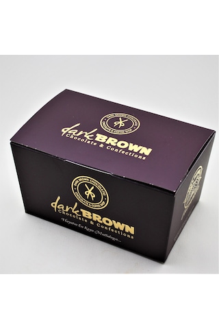 Dark Brown Bademli Çikolata Dolgulu Bitter ve Sütlü Draje 500 G