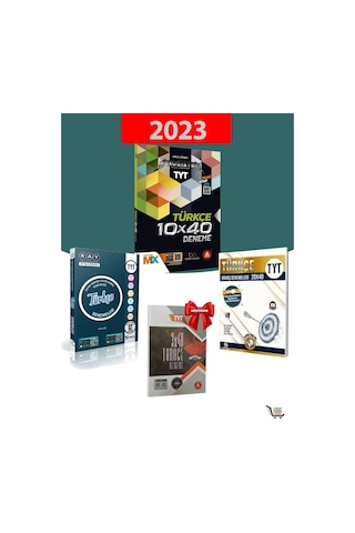 Bekosistem TYT Türkçe 10x40 Deneme + BilgiSarmal 20x40 Türkçe Deneme + Toprak 12'li Deneme