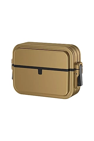 Mepa Newface Apple Uyumlu AirPods 3 3.nesil 404 Kilitli Kılıf - Gold Najmaddin