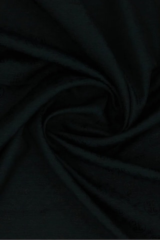 Pierre Cardin Logolu İpek Koton Jakar Eşarp - 8933984 Siyah - 911