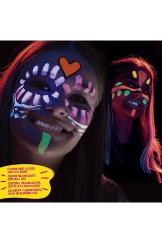 Carioca Mask Up Yüz Boyası Neon 6 Renk