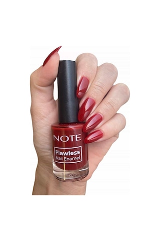 Note Cosmetique Nail Flawless Oje 101 Bright Red - Kırmızı