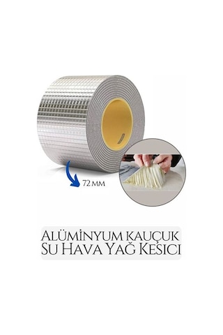 72 Mm Su Hava Yağ Kesici İzolasyon Bandı 2 Metre 716878