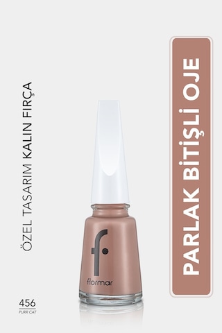 Flormar Nail Enamel Parlak Bitişli Oje 456