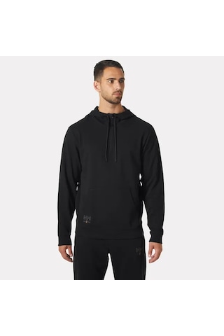 Helly Hansen Workwear Essential 1/4 Zip Hoodie -79330 Siyah