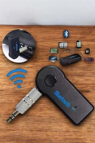 Hepsi Tüm Araçlara Uyumlu Aux Car Bluetooth Kablosuz Araç Bağlantı Kiti Najmaddin